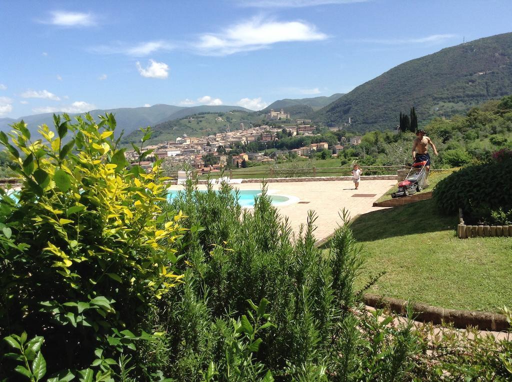 Il Sogno Pensionat Spoleto Eksteriør billede
